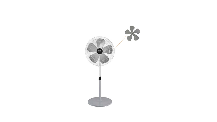 HELICE 5 PUNTAS PARA VENTILADOR HOME ELEMENTS  20 PULGADAS 6