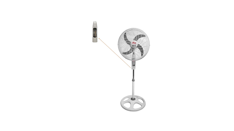 Caja Control Blanca Para Ventilador De Piso Altezza 6