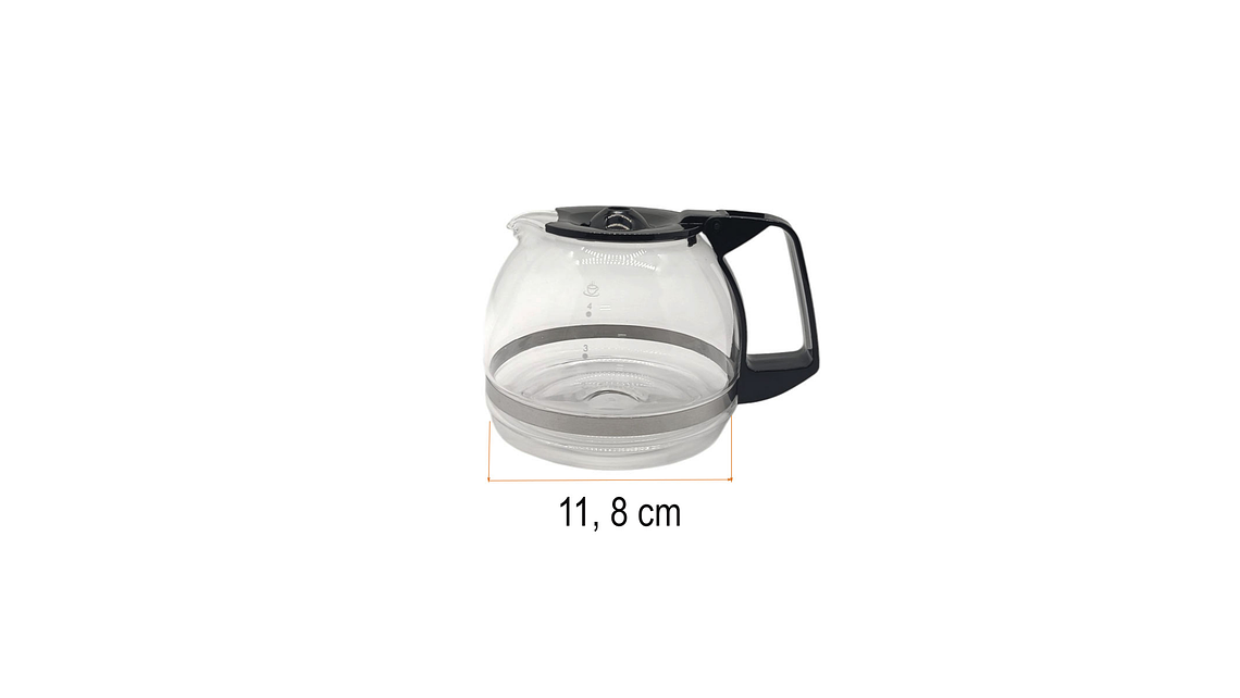 JARRA 4 TAZAS PARA CAFETERA KALLEY 6