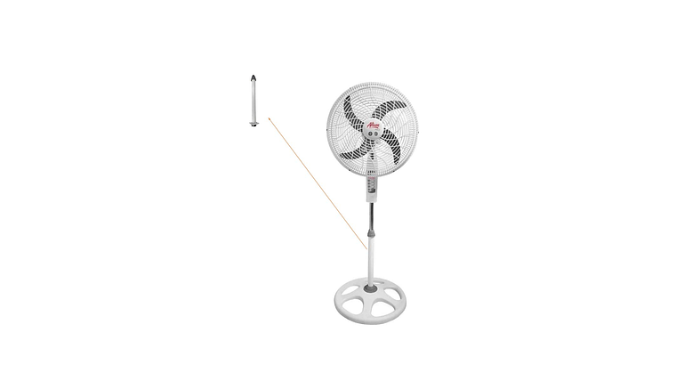 SET TUBO BLANCO PARA VENTILADOR  ALTEZZA 5