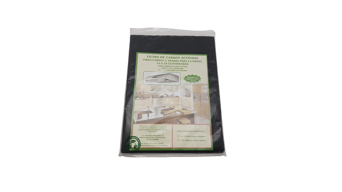 Filtro Carbon Para Campana Extractora Challenger 1