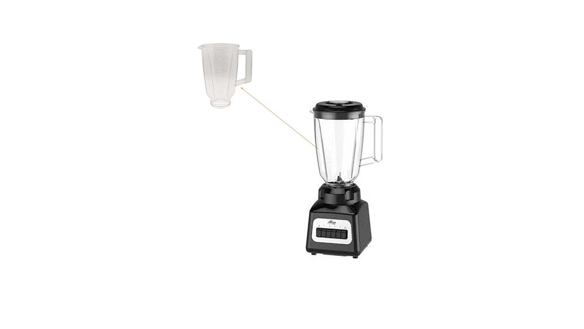 VASO PLASTICO PARA LICUADORA ALTEZZA 6