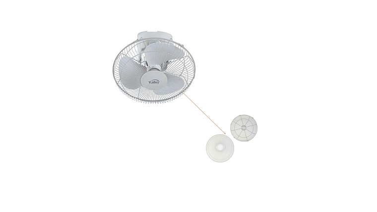 JUEGO MALLAS PARA VENTILADOR ORBITAL KALLEY 7