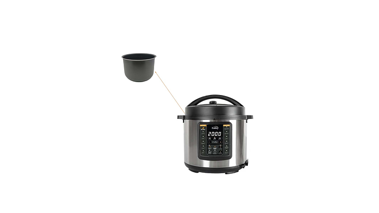 Tazon Antiadherente Para Olla Multifuncional Kalley 5.5L 5