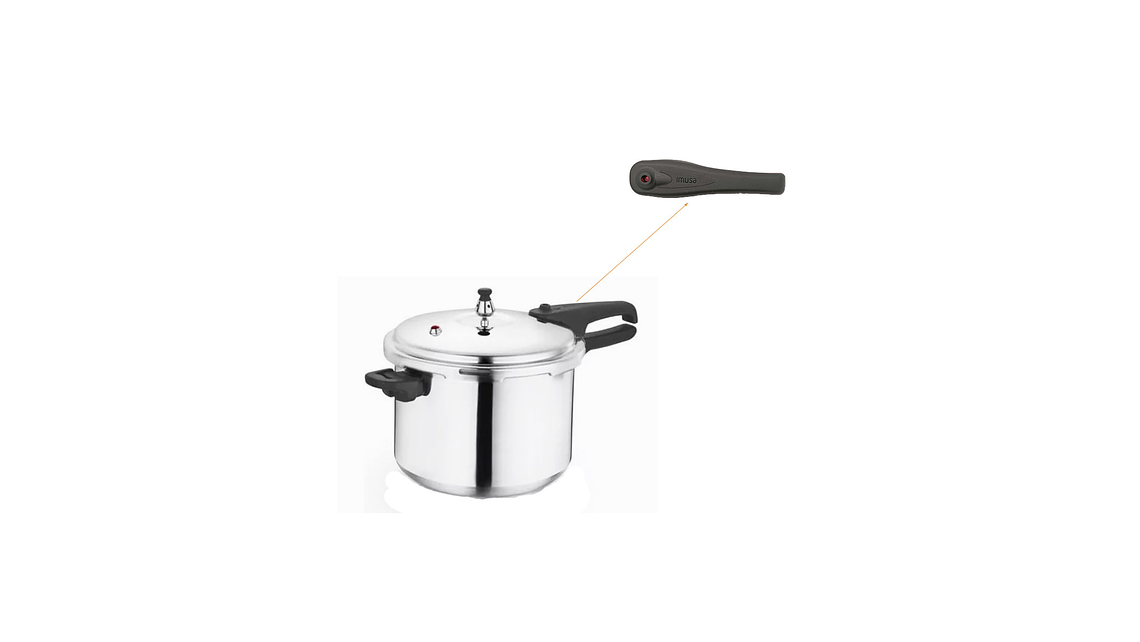 MANIJA TAPA PARA OLLA A PRESION IMUSA 7.6L BASIC 6