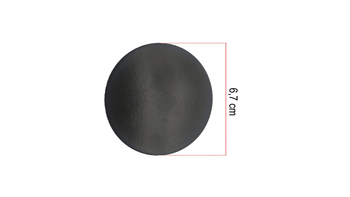 Tapa Quemador Semirapido Para Estufa Challenger 7