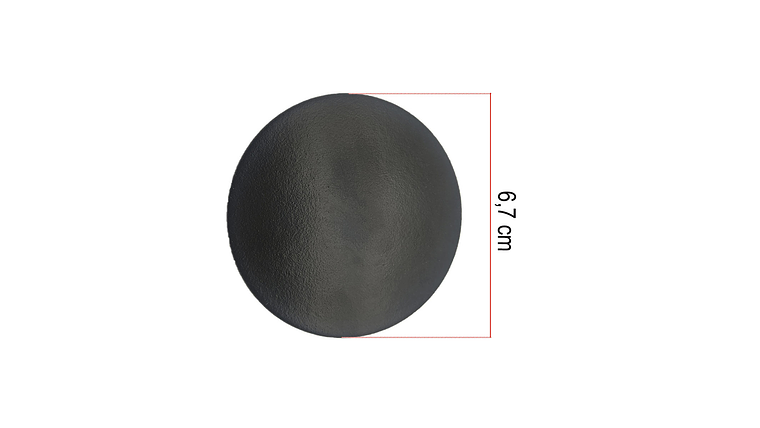 Tapa Quemador Semirapido Para Estufa Challenger 7