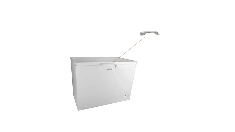 MANIJA PARA CONGELADOR VISIVO 300 LITROS 5