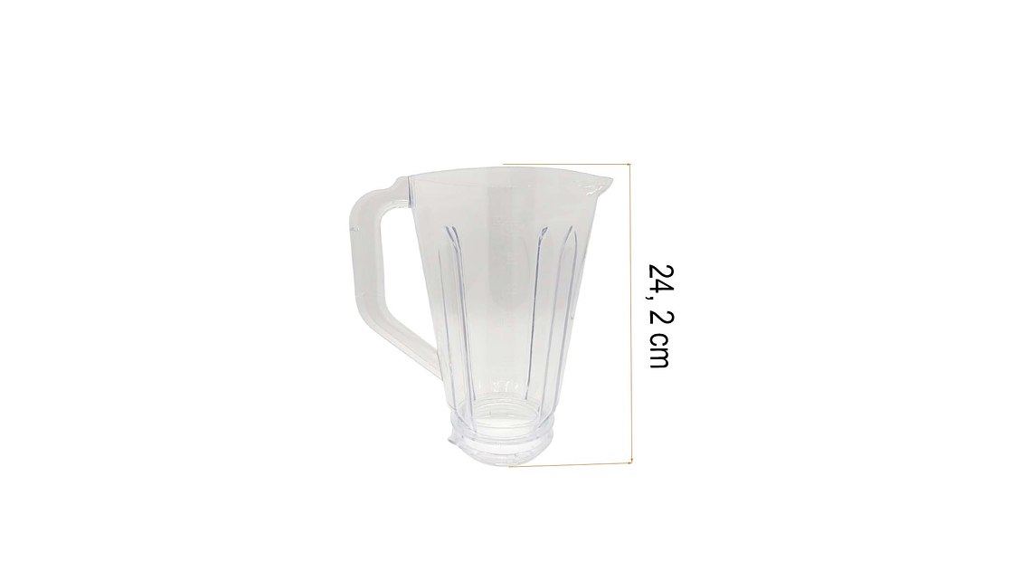 VASO PLASTICO TRITAN PARA LICUADORA IMUSA PERFECTMIX MAS 6