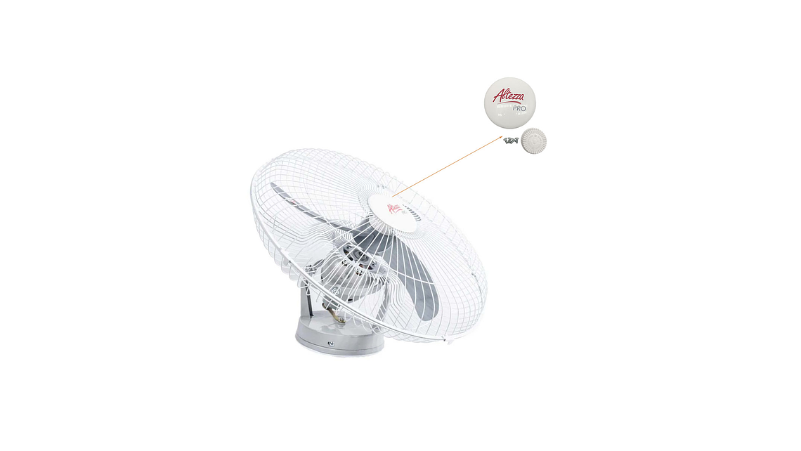 COMBO ACCESORIO BLANCO PARA VENTILADOR ALTEZZA ORBITAL  6
