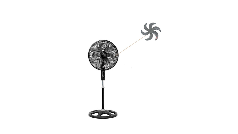 Helice 6 Aspas Para Ventilador Altezza  4