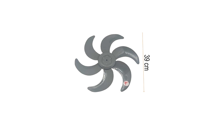 Helice 6 Aspas Para Ventilador Altezza  5