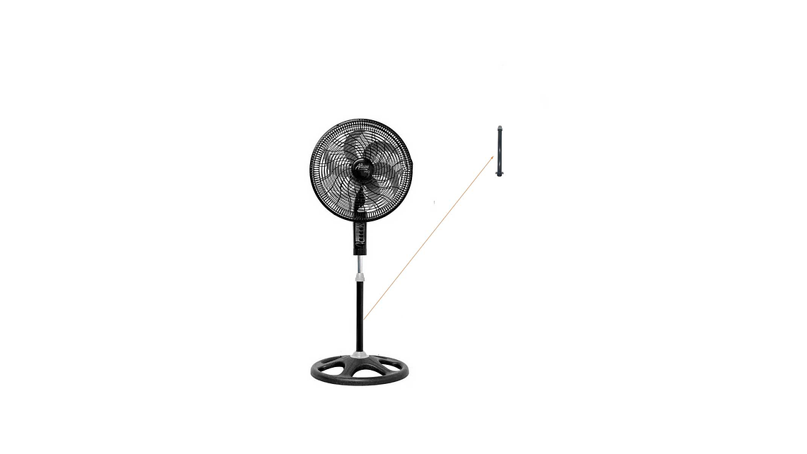 SET TUBO NEGRO PARA VENTILADOR ALTEZZA 4