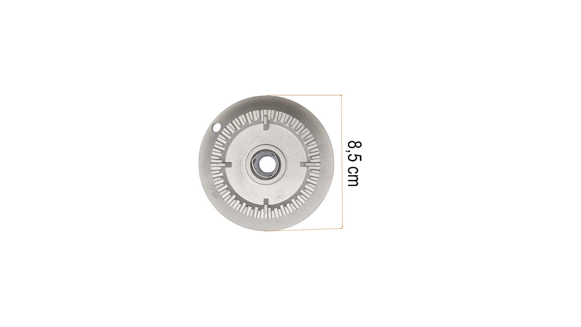 Quemador Semirapido Con Acople Para Estufa Centrales 5