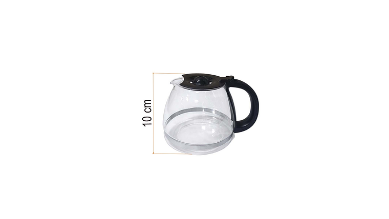 JARRA NEGRA PARA CAFETERA ALTEZZA 6 TAZAS 6