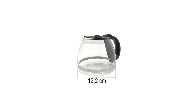 JARRA NEGRA PARA CAFETERA ALTEZZA 6 TAZAS 7