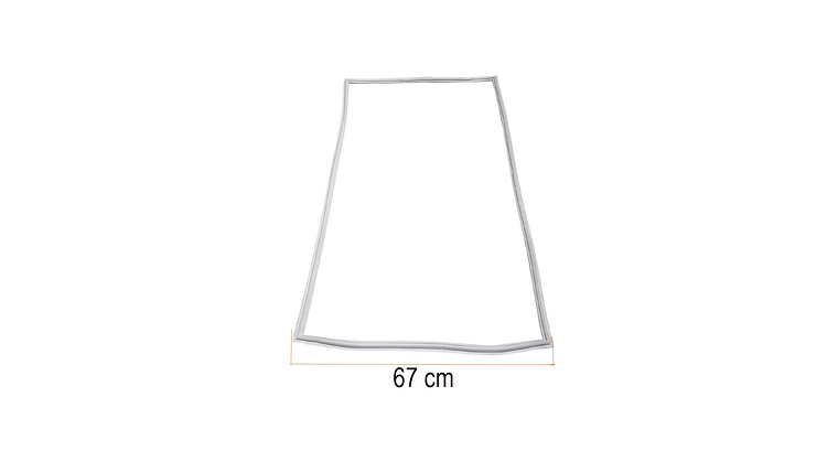 EMPAQUE INFERIOR PARA NEVERA HACEB DE 370L A 420L 4