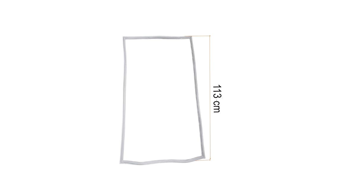 EMPAQUE INFERIOR PARA NEVERA HACEB DE 370L A 420L 5