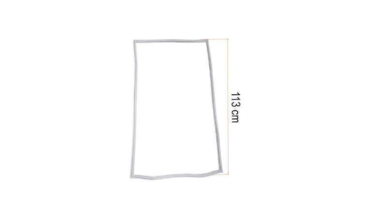 EMPAQUE INFERIOR PARA NEVERA HACEB DE 370L A 420L 5