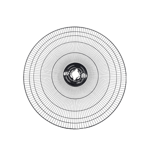 MALLA TRASERA NEGRA PARA VENTILADOR SAMURAI AIRPRO 20 PULGADAS