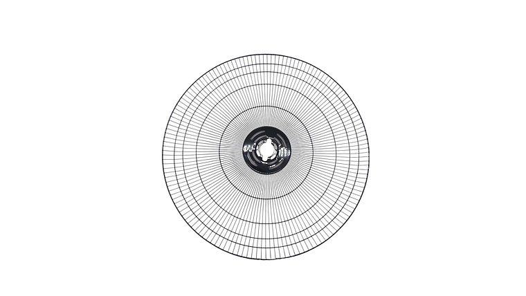 MALLA TRASERA NEGRA PARA VENTILADOR SAMURAI AIRPRO 20 PULGADAS 1