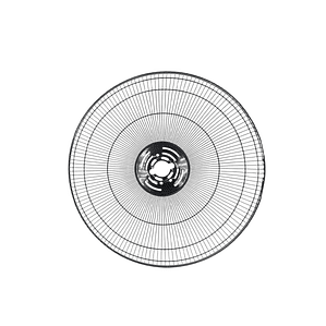 MALLA TRASERA NEGRA PARA VENTILADOR SAMURAI AIRPRO 20 PULGADAS