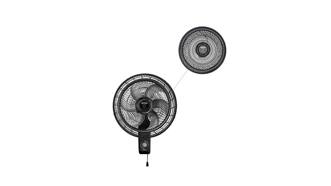Juego Mallas Para Ventilador Samurai Turbo Extreme Negro 5