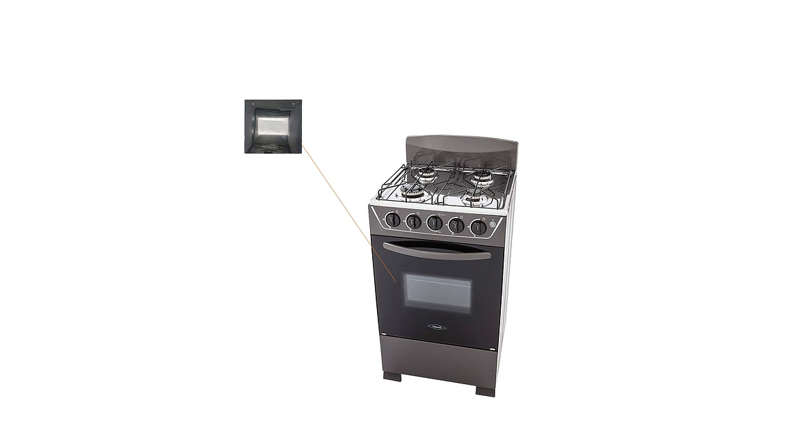 VIDRIO HORNO EXTERNO PARA ESTUFA HACEB  4