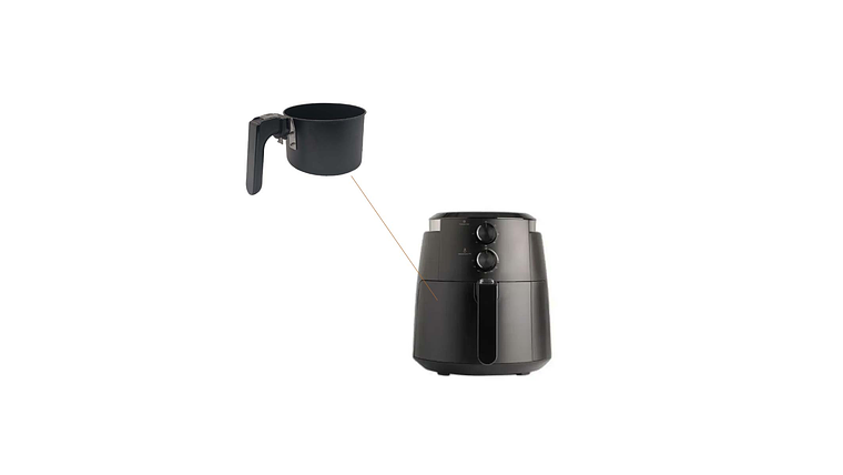 Tazon 3.5 Litros Para Freidora Kalley 7