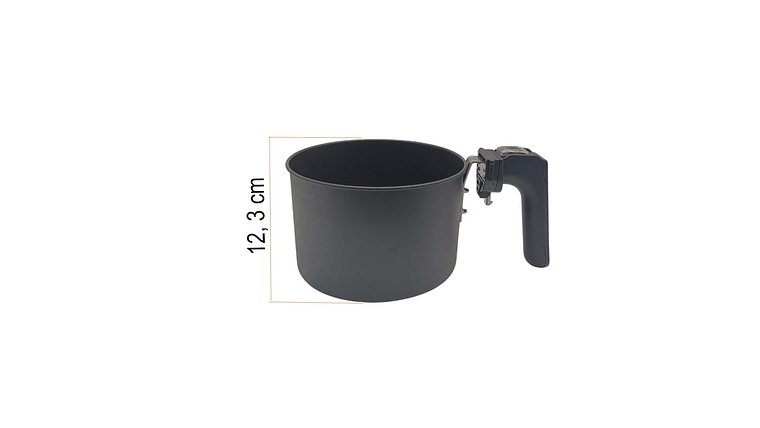 Tazon 3.5 Litros Para Freidora Kalley 8