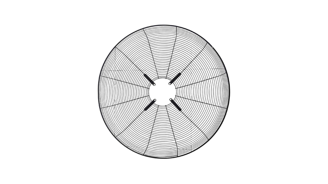 MALLA TRASERA PARA VENTILADOR INDUSTRIAL KALLEY 2