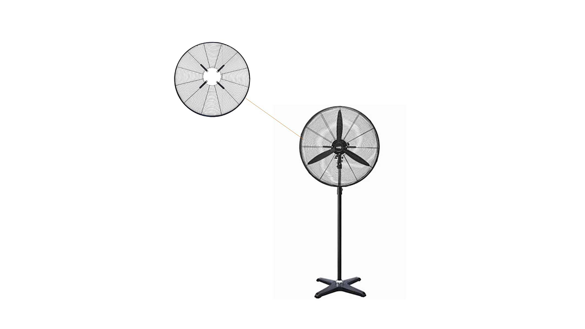 MALLA TRASERA PARA VENTILADOR INDUSTRIAL KALLEY 4