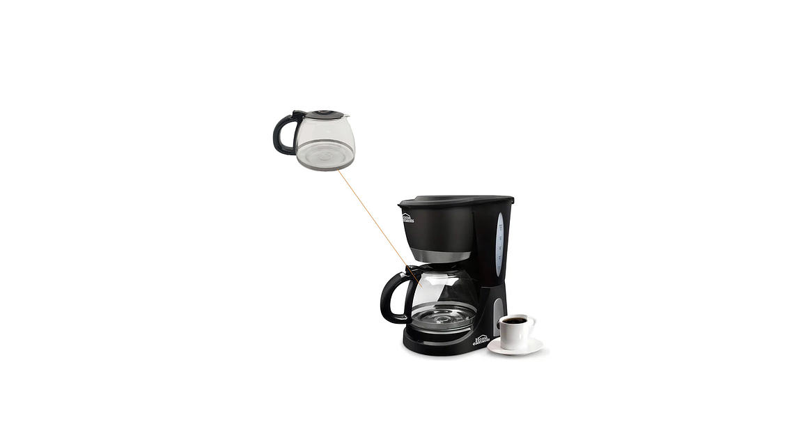 Jarra 12 Tazas Para Cafetera Home Elements  6