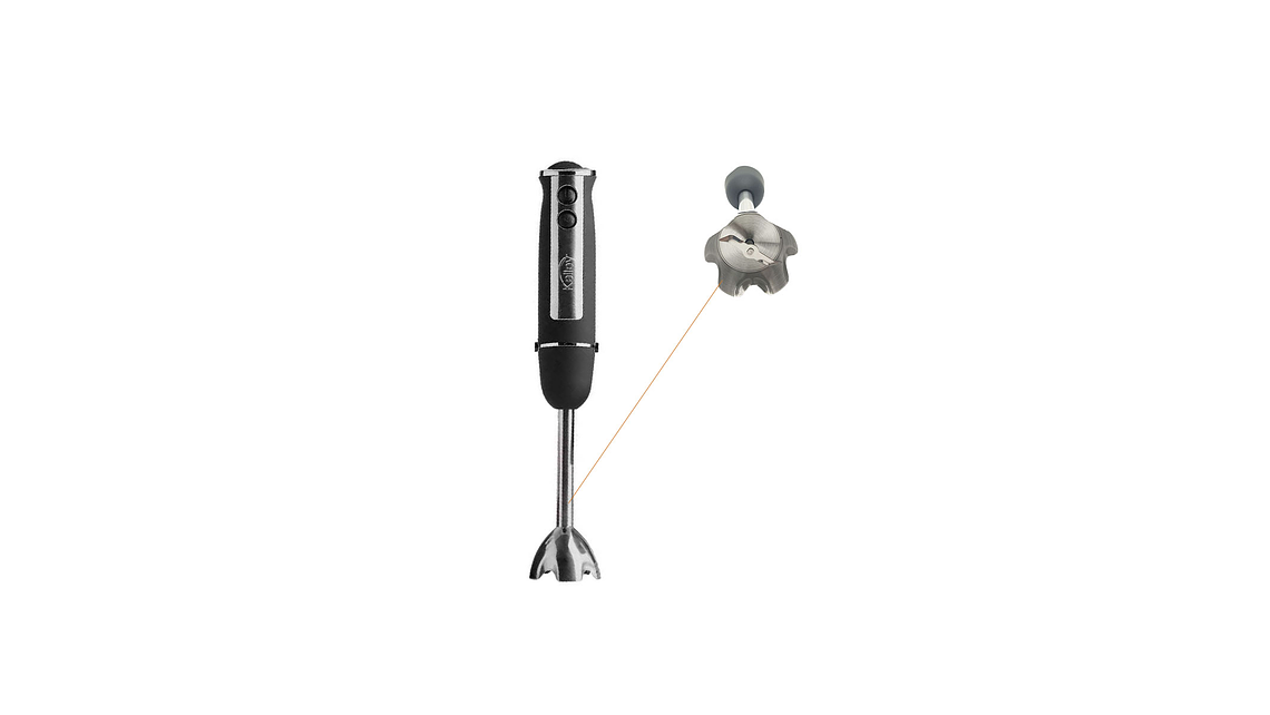 CUCHILLA ACERO INOXIDABLE PARA LICUADORA DE MANO KALLEY 4