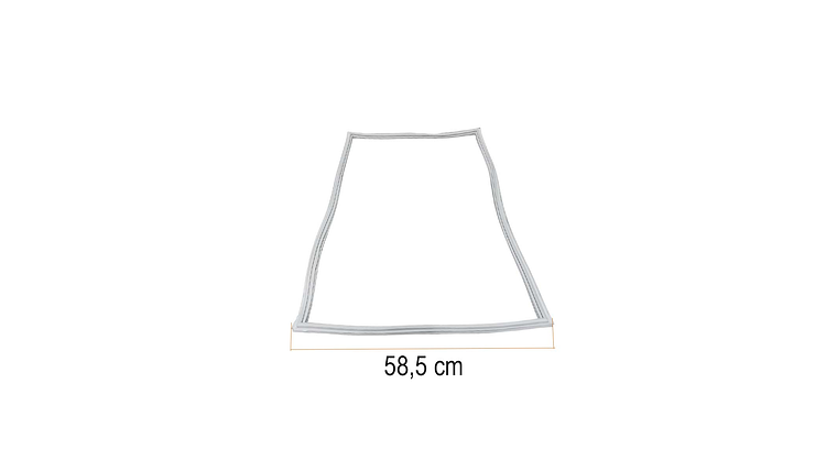 EMPAQUE INFERIOR PARA NEVERA HACEB 5