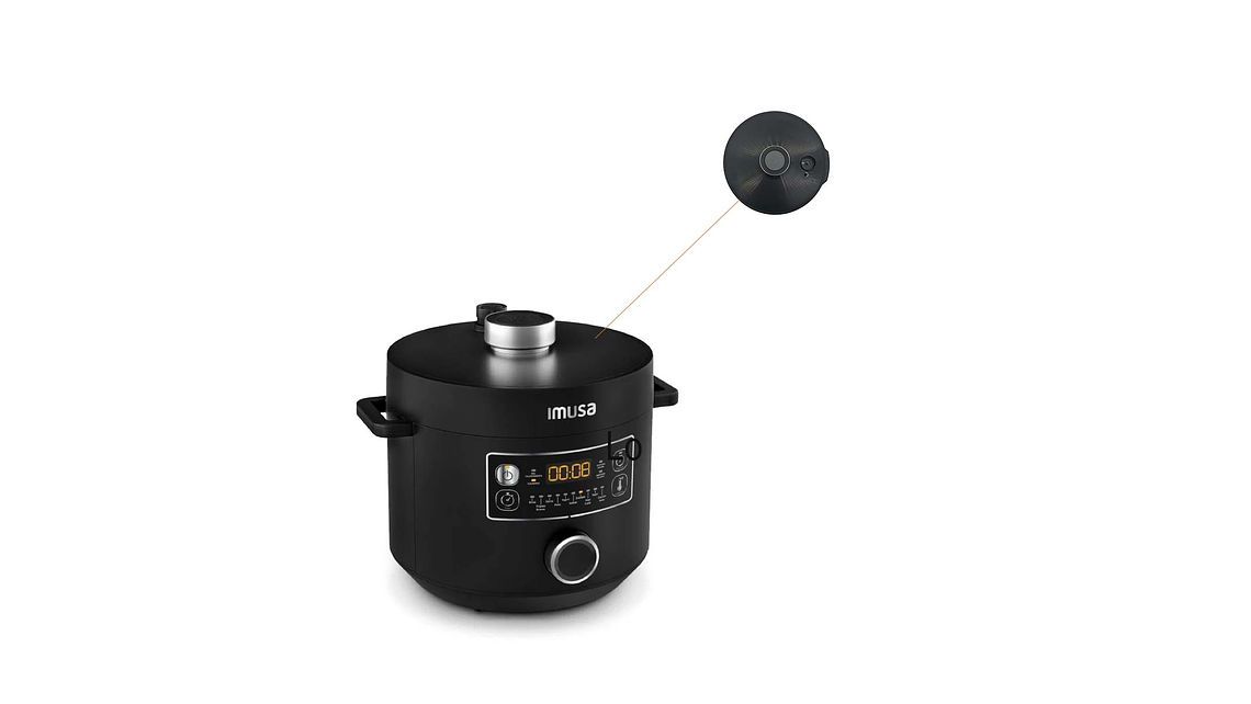 TAPA NEGRA PARA OLLA MULTIFUNCIONAL IMUSA PRO 4