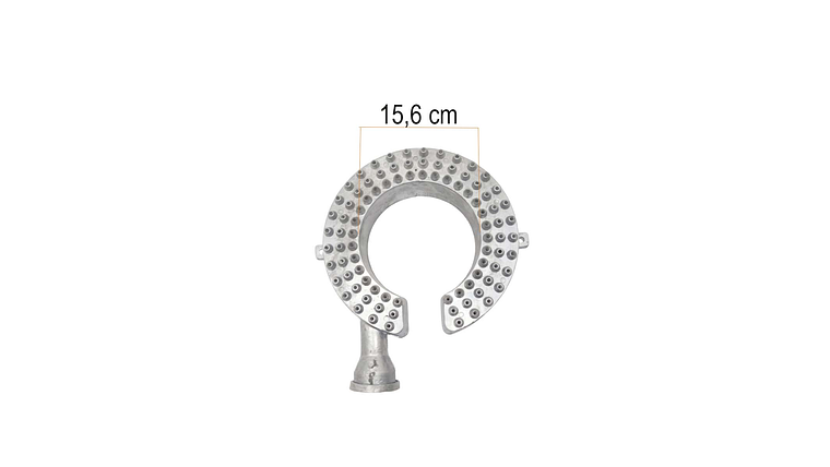 Juego Quemador Para Estufa Industrial Q25+ Q50 6