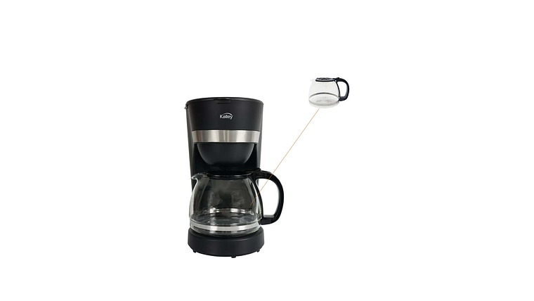 Jarra Negra Para Cafetera Basica Kalley 10 Tazas  5