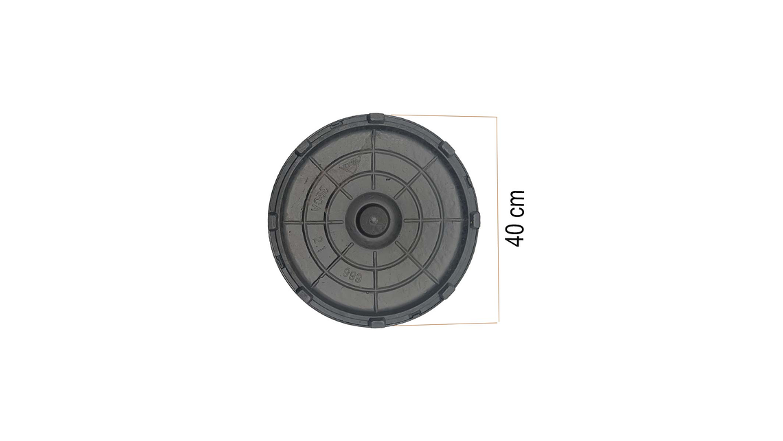 BASE PISO NEGRA PARA VENTILADOR KALLEY 6