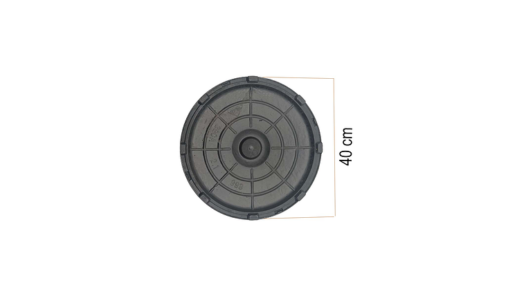 BASE PISO NEGRA PARA VENTILADOR KALLEY 6