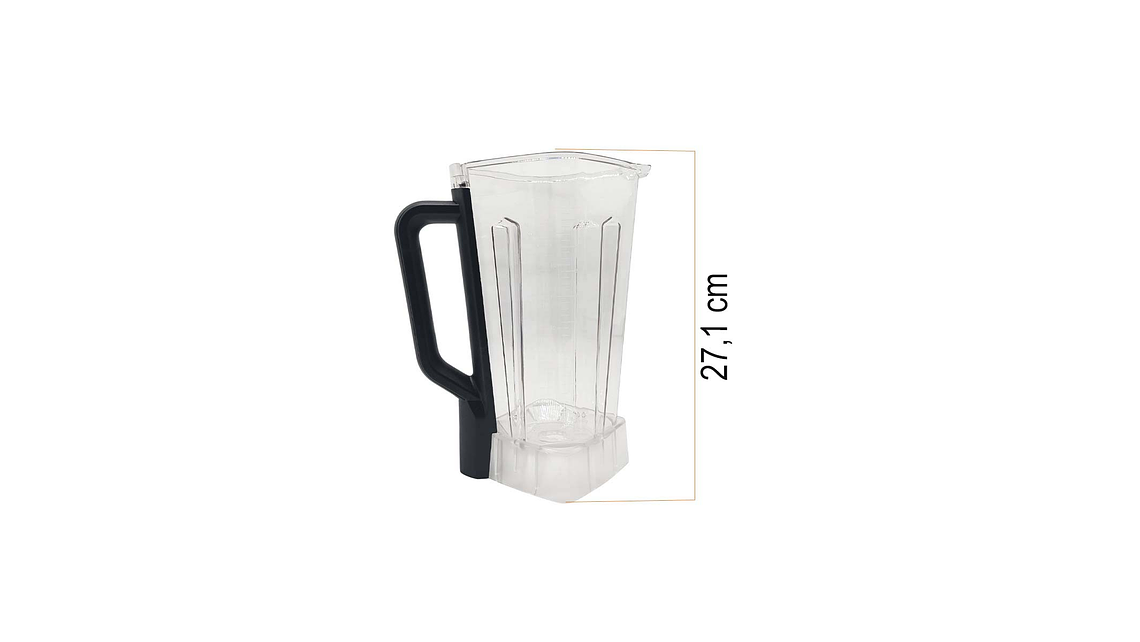 VASO PLASTICO PARA LICUADORA KALLEY MAX BLEND 5