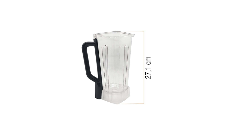 VASO PLASTICO PARA LICUADORA KALLEY MAX BLEND 5