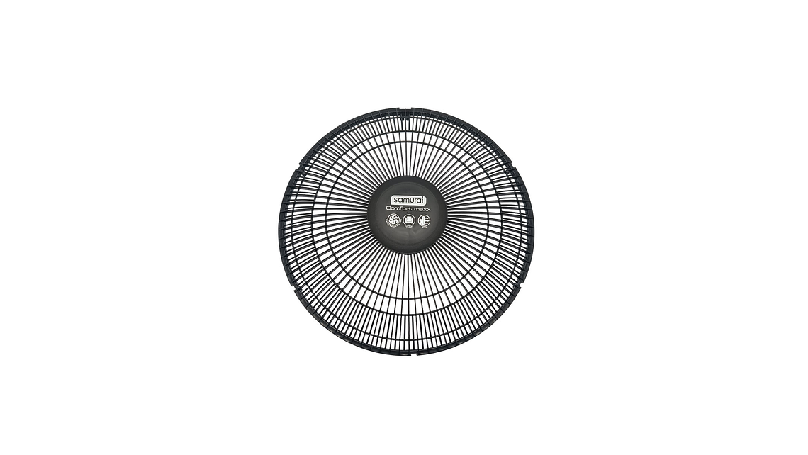 Juego Mallas Negras Para Ventilador Samurai Comfort  2