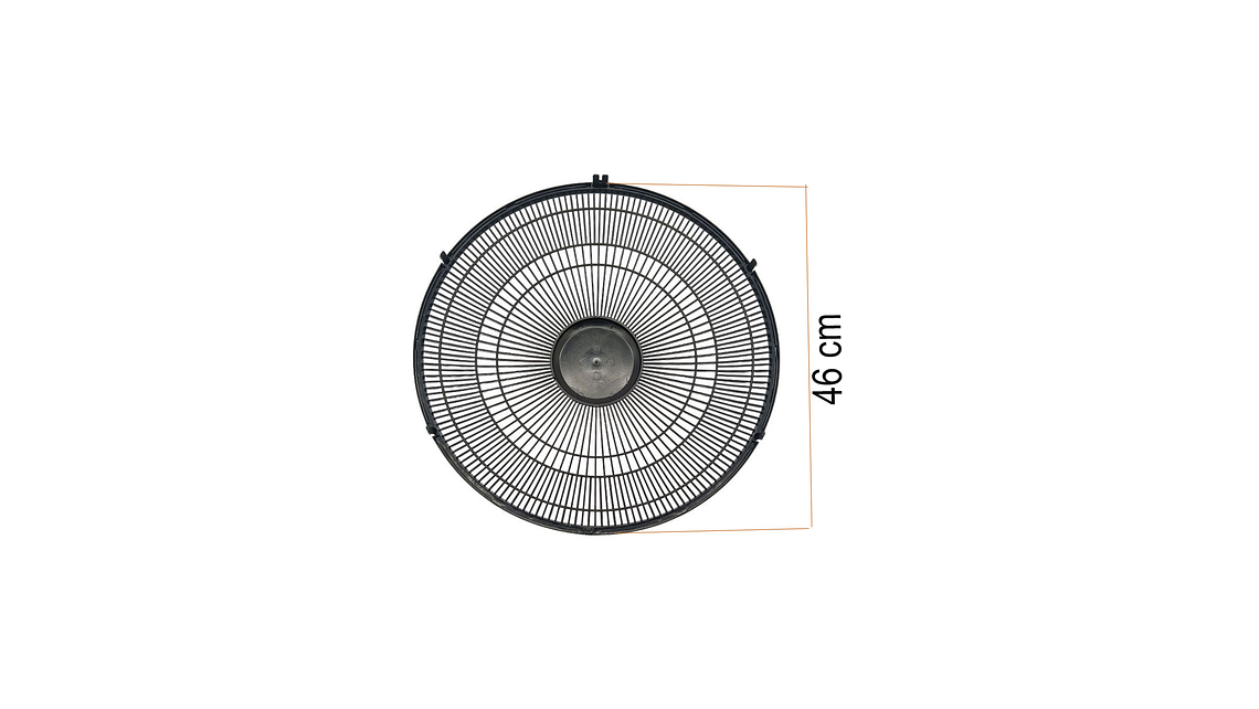 Juego Mallas Negras Para Ventilador Samurai Comfort  6