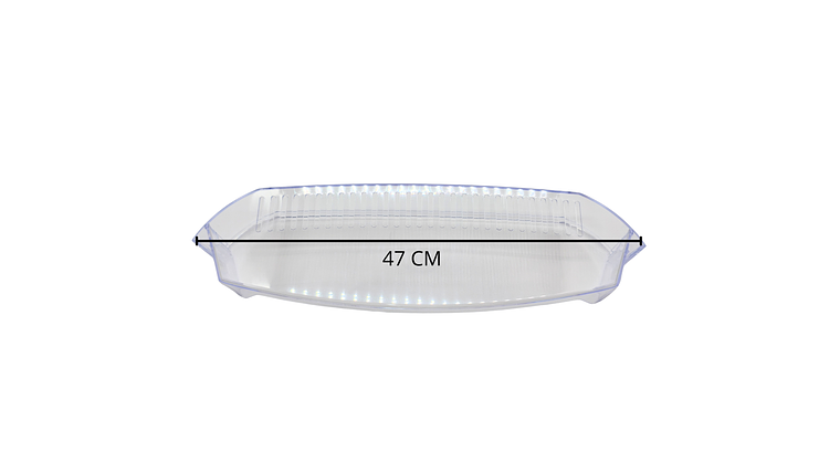  Anaquel Refrigerador 47 cms  Para Nevera Haceb 7