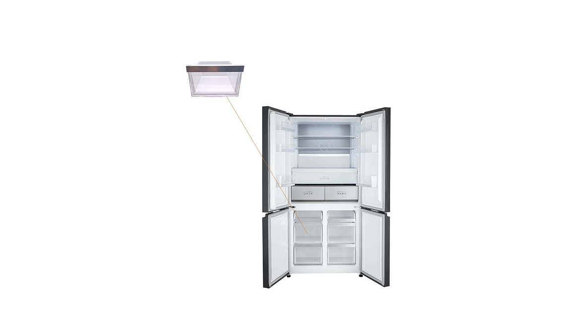 Cajon Central De Congelador Para Nevecon Moscu Haceb 586 Litros  6