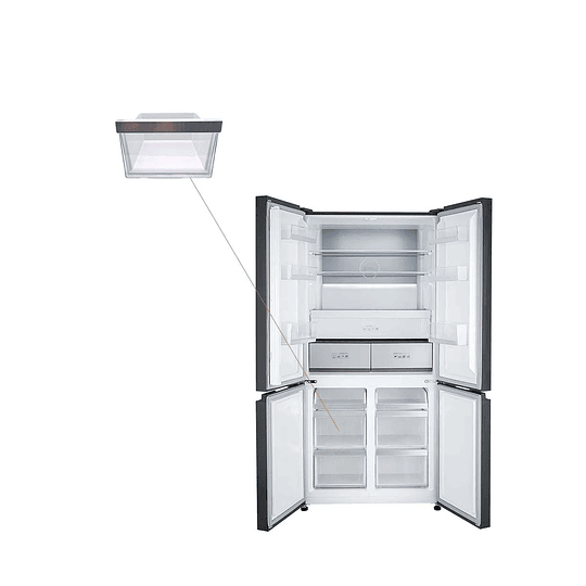 Cajon Central De Congelador Para Nevecon Moscu Haceb 586 Litros 