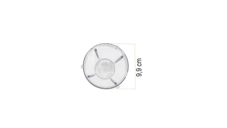 Vaso Pequeño Para Licuadora Kalley Personal 350ML  7