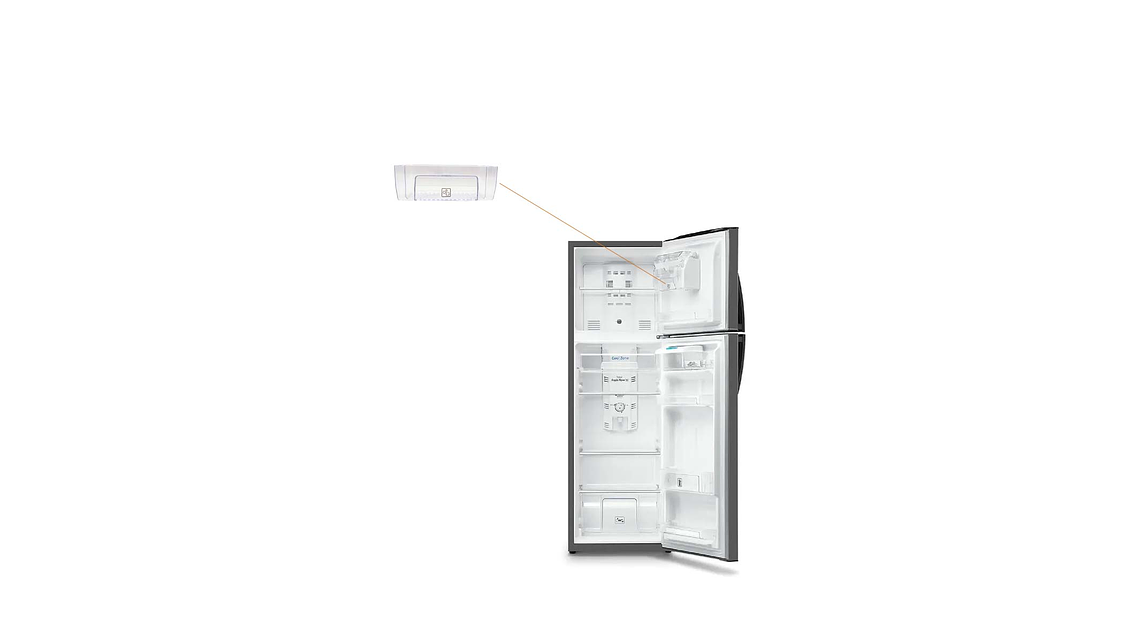 Bandeja Fabricador De Hielo Para Nevera Mabe 5