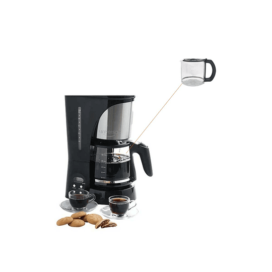 Jarra Negra Para Cafetera Digital Universal 12 Tazas
